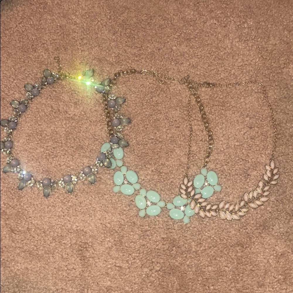 Statement necklaces